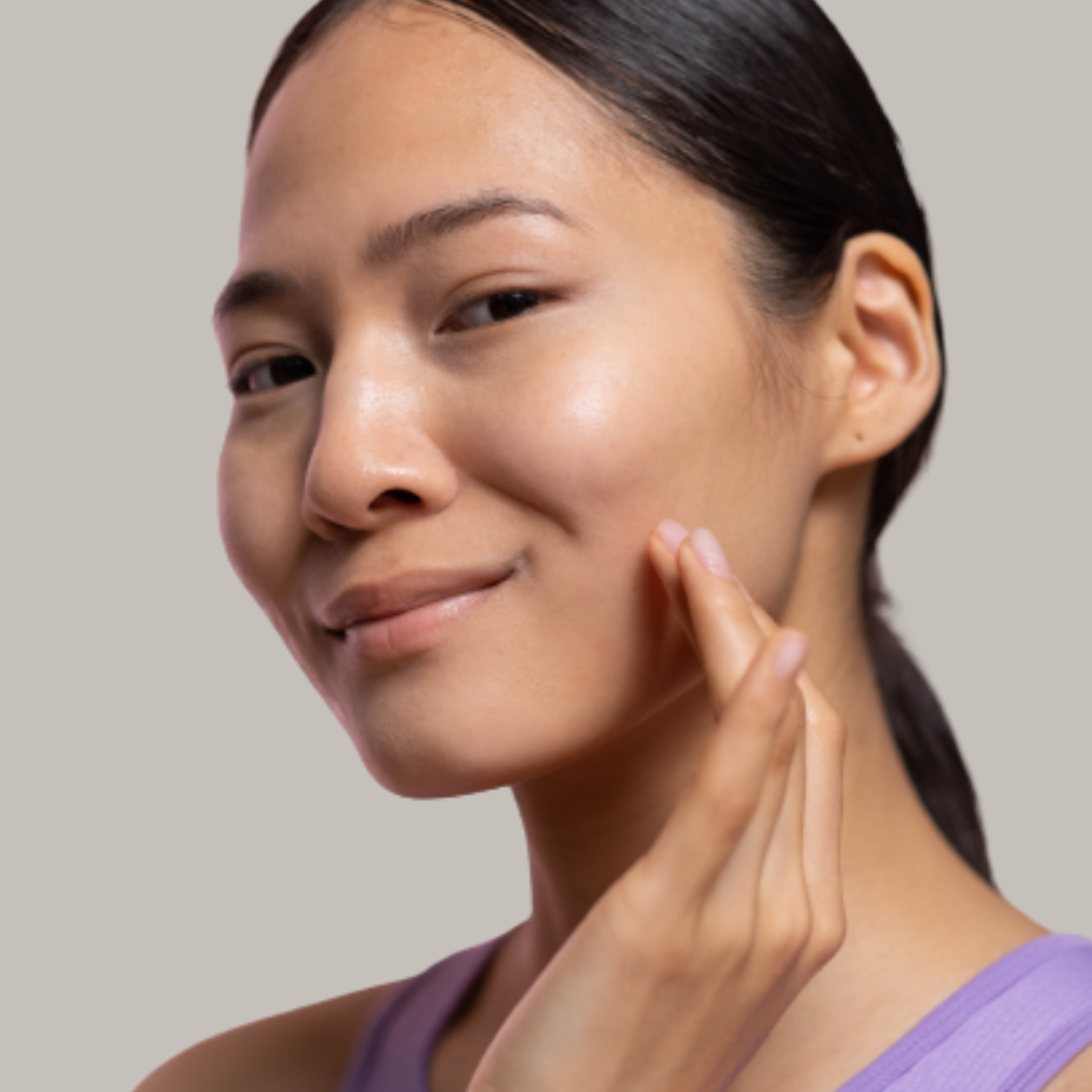 My Choice Skincare Lift & Firm Day Serum vegan cruelty free model