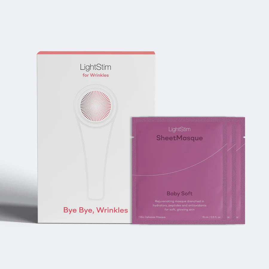 LightStim for Wrinkles + SheetMasque Bundle