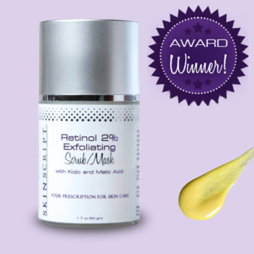 Retinol 2% Exfoliating Scrub/Mask