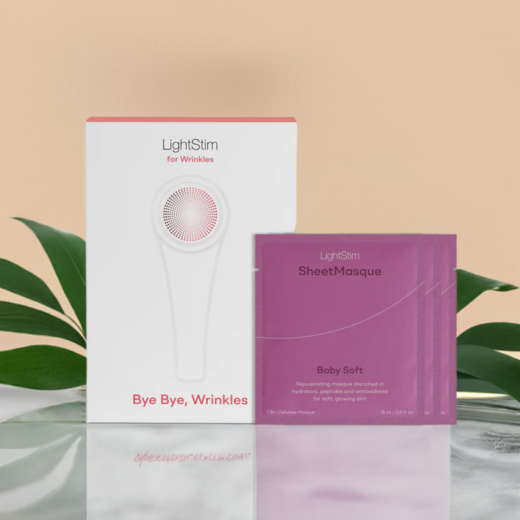 LightStim for Wrinkles + SheetMasque Bundle
