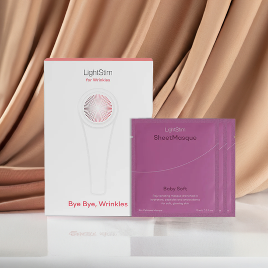 LightStim for Wrinkles + SheetMasque Bundle