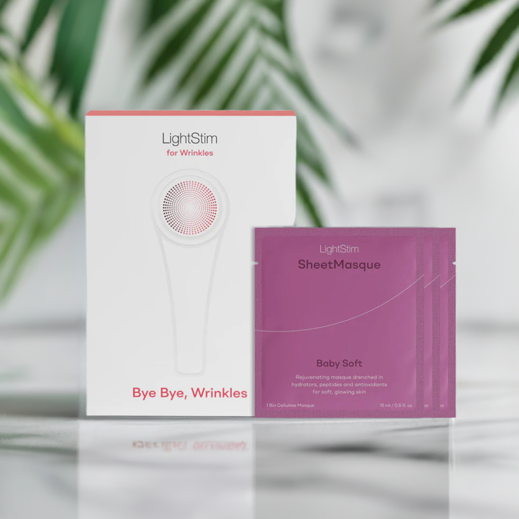 LightStim for Wrinkles + SheetMasque Bundle