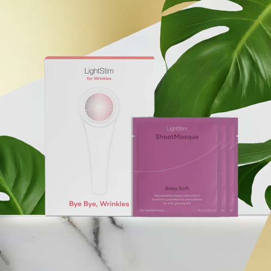 LightStim for Wrinkles + SheetMasque Bundle